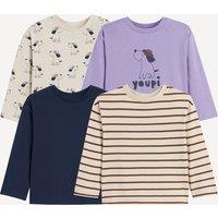 Pack of 4 Long Sleeve T-Shirts