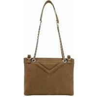 1440 Reporter Clutch Bag with Shoulder Strap in Leather