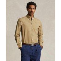 Fitted Shirt in Stretch Poplin