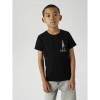 Short-Sleeved T-Shirt, One Piece Print