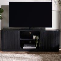 Lucien Fluted Wood TV Unit