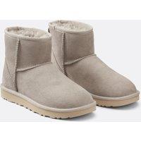 Classic Mini II Ankle Boots with Faux Fur Lining