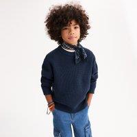 Chunky Knit Jumper with Crew Neck