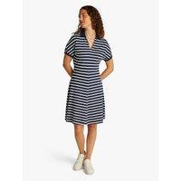 Striped Full Polo Dress