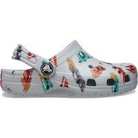 Kids Classic Race Cars Graphic Clogs