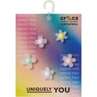 Set of 5 Iridescent Flowers Jibbitz