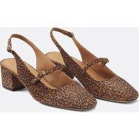 N 424 Slingback Ballet Pumps in Leather