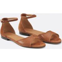 N 165 Flat Sandals in Leather