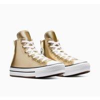 Kids All Star EVA Lift Hi Metallic Trainers