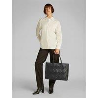 Woven Effect Tote Bag