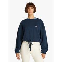 Cropped Crew Neck Sweatshirt