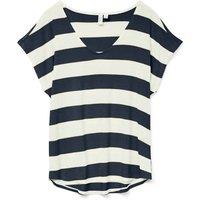 Striped V-Neck T-Shirt