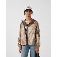 Izumi Metallic Hooded Windbreaker