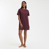 Polka Dot Nightshirt in Cotton Jersey