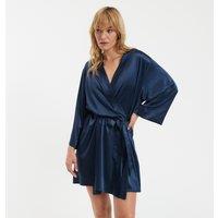 Short Satin Kimono