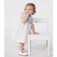 Poplin Dress and Bloomers in Polka Dot Print