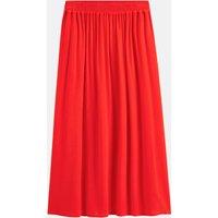 Crepon Full Maxi Skirt
