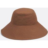 Wide-Brimmed Lined Bucket Hat