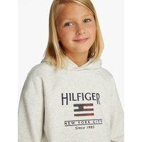 Fleece Sequin Logo Hoodie