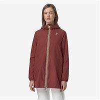 Mid-Length Windbreaker with Zip-Up Fastening