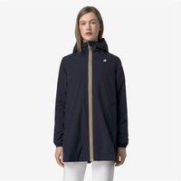 Sophie Stretch Poly Jersey Mid-Length Windbreaker