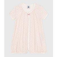 Floral Print Cotton Romper