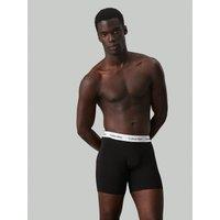 Set of 3 Long Cotton Stretch Boxer Shorts