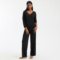 Long Sleeve Pyjamas in Viscose Jersey