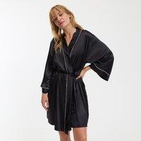 Short Satin Kimono