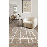 Plush Abstract Shapes Rug