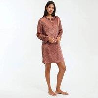 Printed Satin Nightshirt