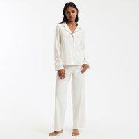 Grandad Pyjamas in Plain Cotton Jersey