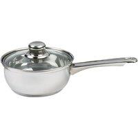 16cm Essential Induction Saucepan with Glass Lid