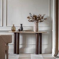 Trenton Travertine Console Table