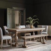 Vinton American Pine 3 Seater Dining Bench (160 cm)