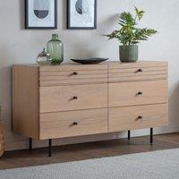 Batala Japandi Oak 6 Drawer Chest