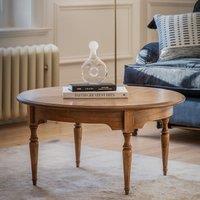 Hayes Vintage Inlaid Wood Coffee Table