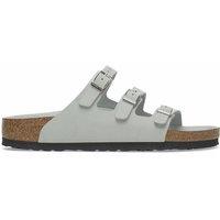 Florida Nubuck Leather Mules