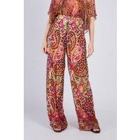 Darjeeling Printed Wide Leg Trousers