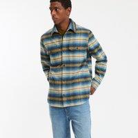 Checked Brushed Shacket