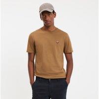 Graphic Print T-Shirt with Crew Neck and Short Sleeves