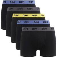 Pack of 5 Boxer Shorts with Coloured Waistband