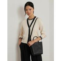Cameryn Small Leather Tote Bag with Shoulder Strap