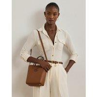 Cameryn Small Leather Tote Bag with Shoulder Strap
