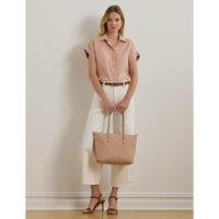 Keaton Medium Tote Bag in Polyamide and Leather