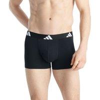 Set of 3 Plain Active Flex Cotton Boxer Shorts