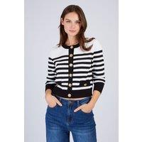 Florida Striped Cardigan