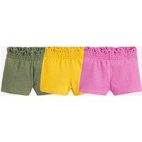 Set of 3 Jersey Shorts with Elasticated Waistband