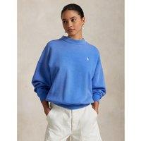 Back Logo Sweatshirt in Loose Fit with Crew Neck and Long Sleeves