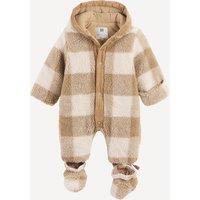 Checked Sherpa Hooded Pramsuit